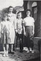 Teresa Gattuso and her children